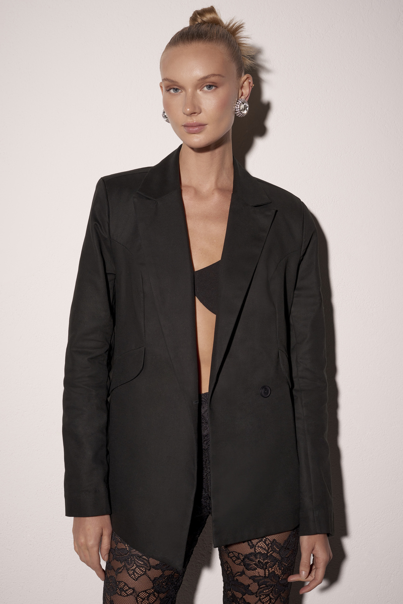 LE BLOG - BLAZER ALESSANDRA BLACK - 007860