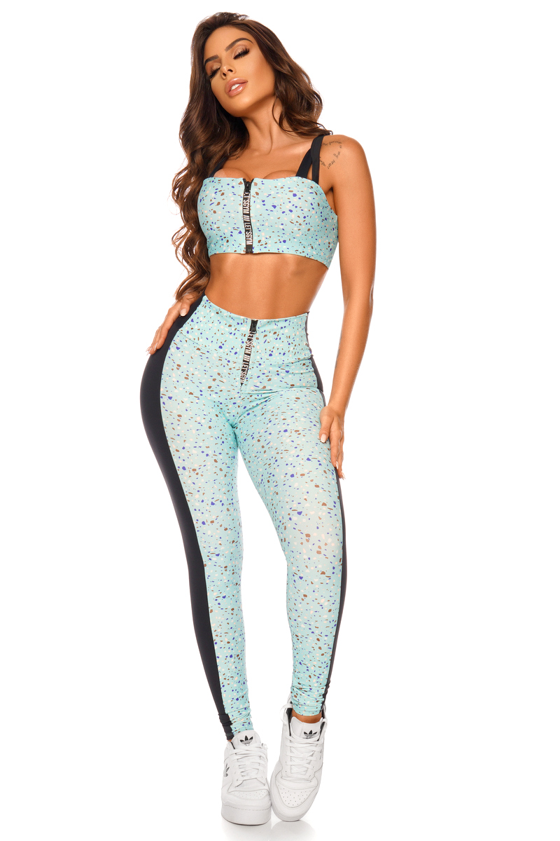 Lets Gym - Legging Explore Azul - 1923AZ