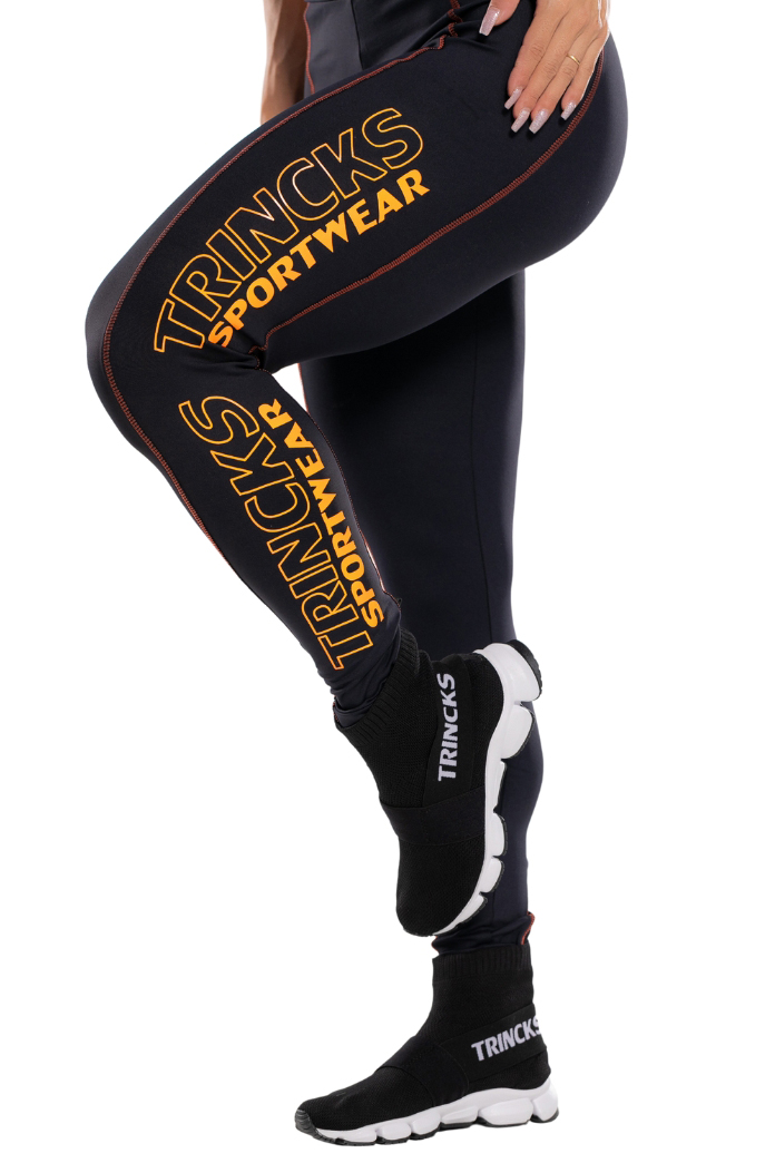 Trincks - Legging Sports + Top Sports Orange - 