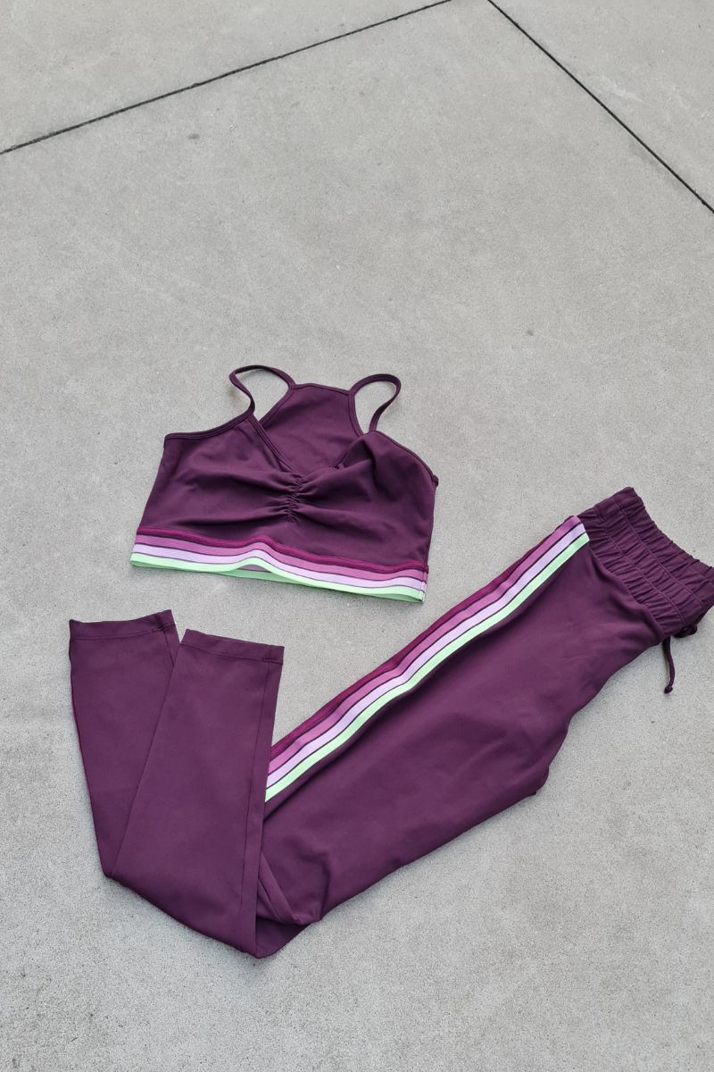 Hipkini - Urban Girl Wine Pants with Bias - 3339891