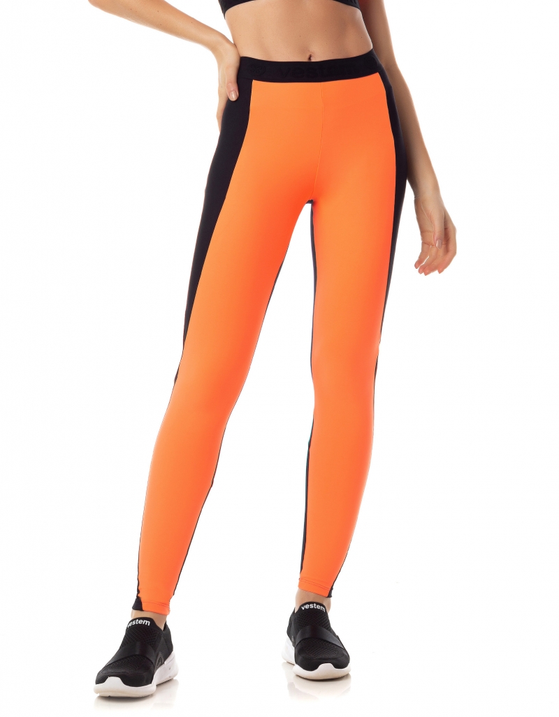 Vestem - Legging Fuso Ancara Laranja Neon - FS1280.AI23.C0007