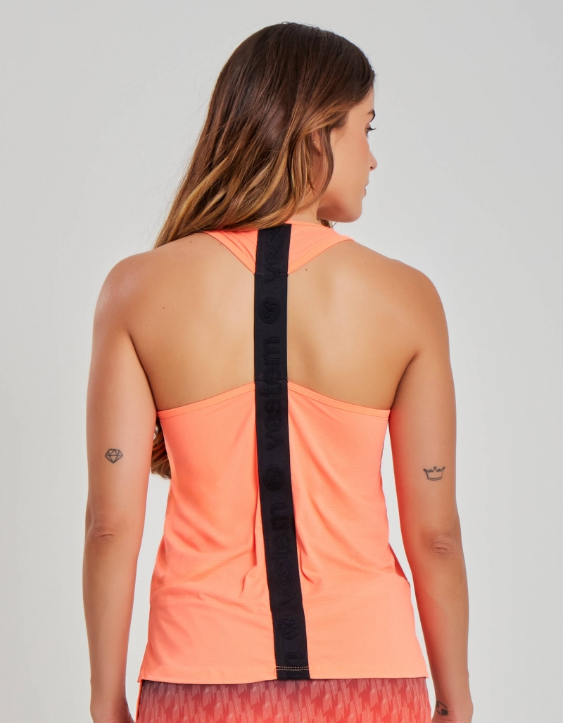 Vestem - Tank Shirt Dry Fit Kathmandu Orange Neon - REG711.AI23.C0007