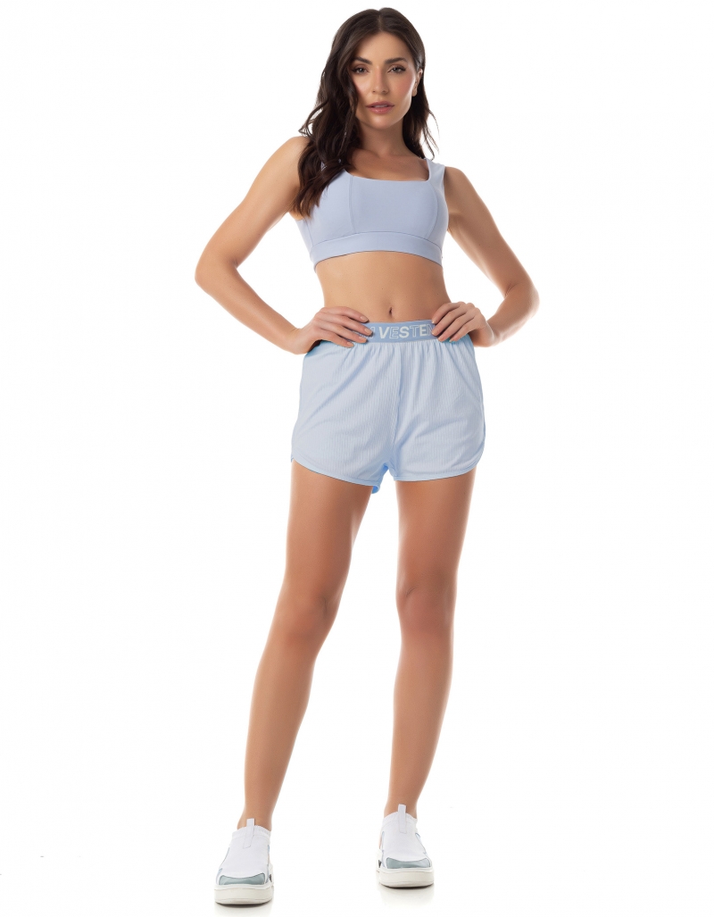 Vestem - Top Rosinha Azul Garoa - TOP721.AI23.C0244