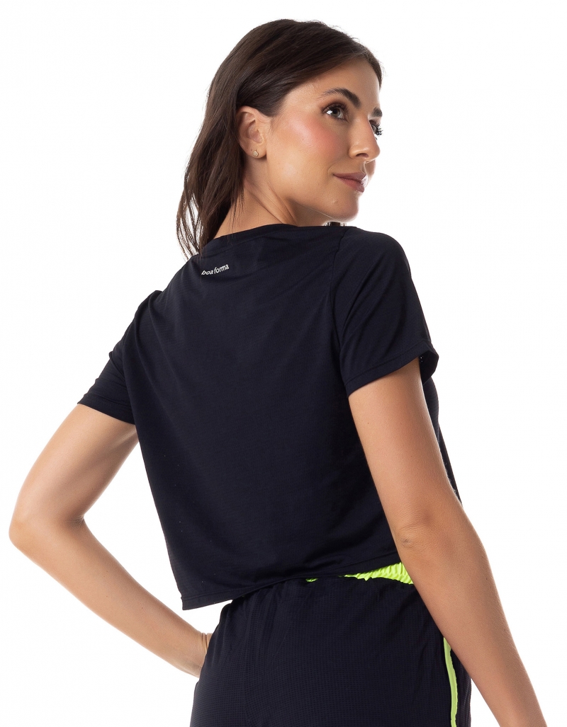 Vestem - Blusa Dry Fit Manga Curta Rapha Preto - BMC636.BF.C0002