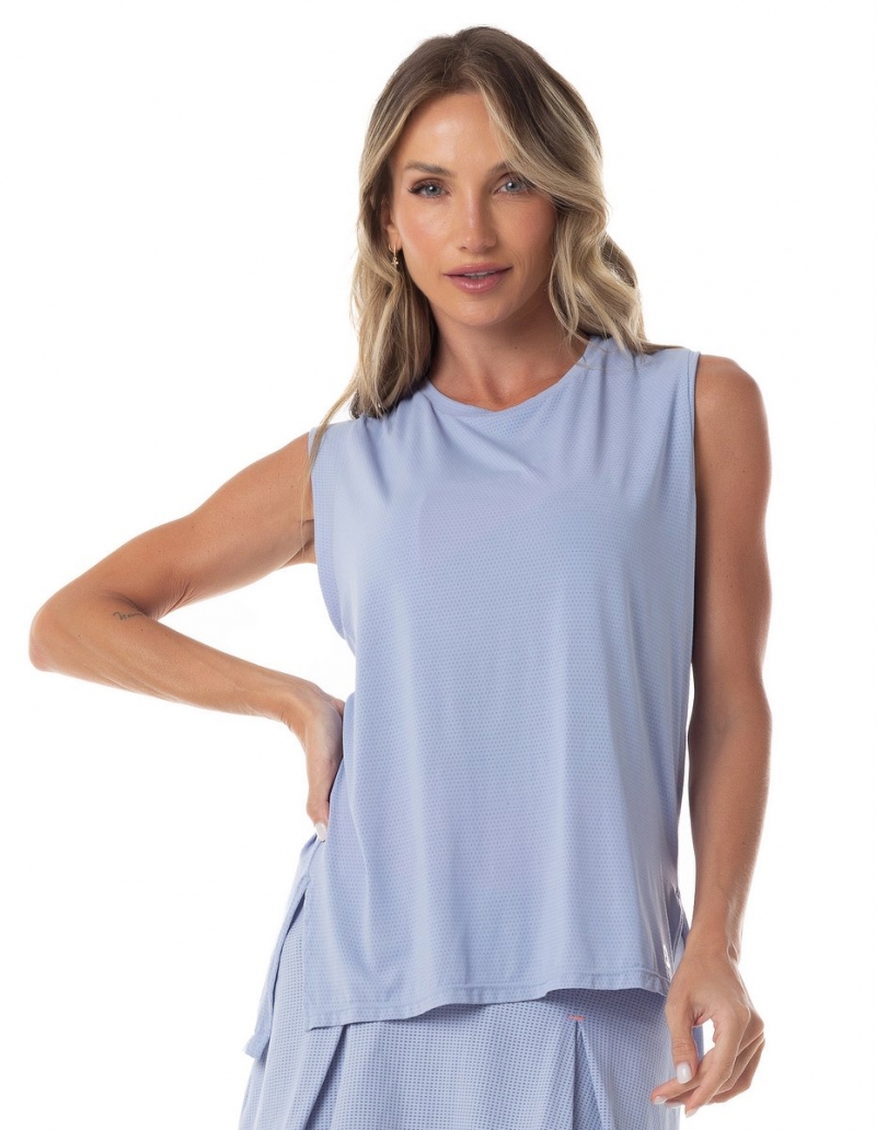 Vestem - Blusa Dry Fit Manga Curta Lorena Azul Garoa - BMC637.BF.C0244