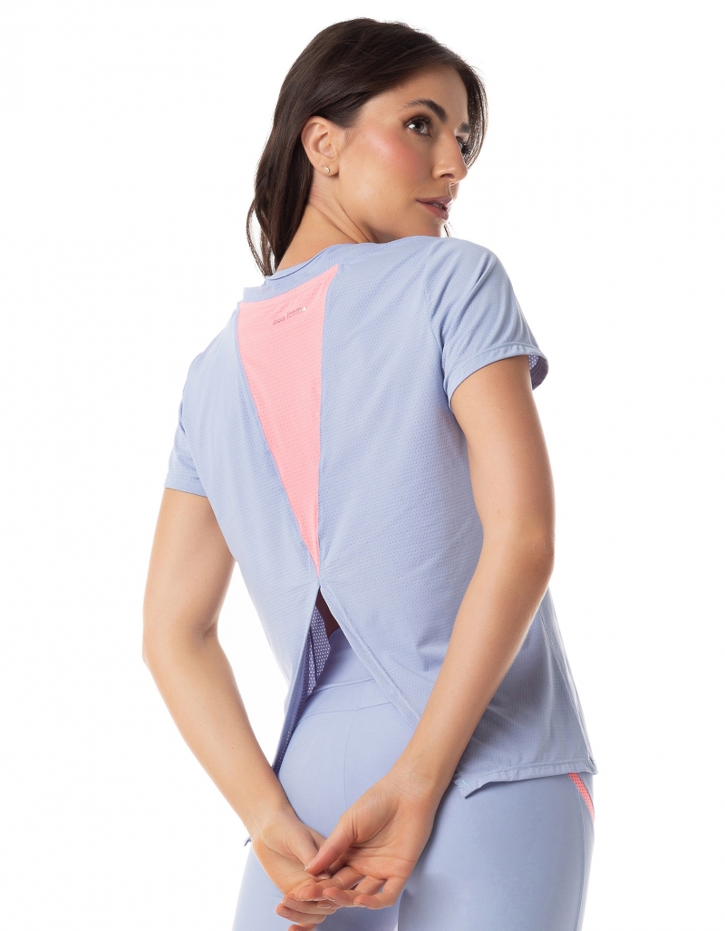 Vestem - Shirt Dry Fit Short Sleeve Thais Blue Drizzle - BMC646.BF.C0244