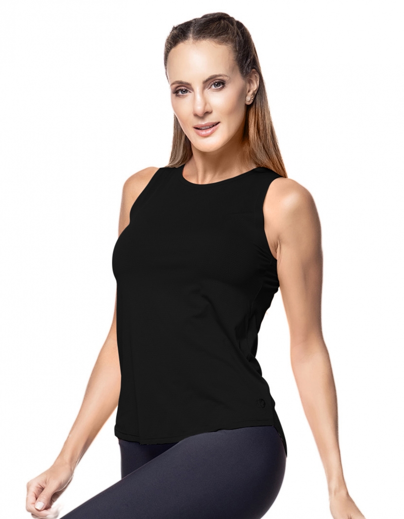 Vestem - Tank Shirt Lola Black - REG709.ESS.C0002