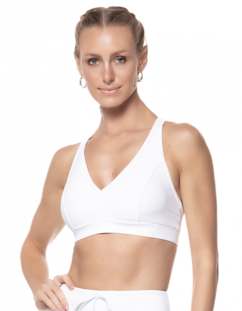 Vestem - Sports bra Sandy White - TOP903.ESS.C0001