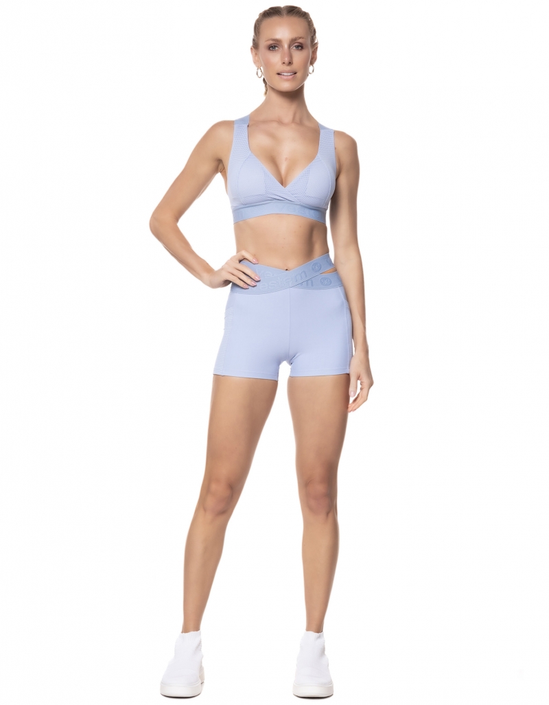 Vestem - Italia Blue Drizzle Shorts - SH511.ESS.C0244