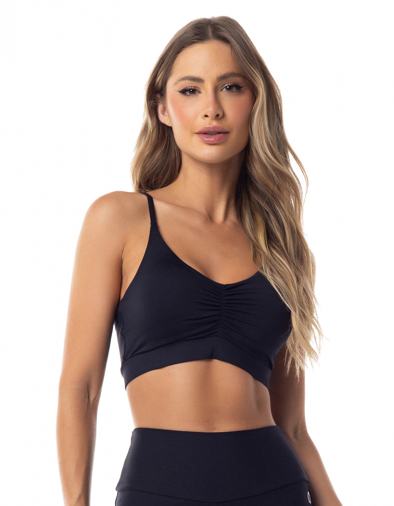 Vestem - Sports bra Cloe Black - TOP905.ESS.C0002