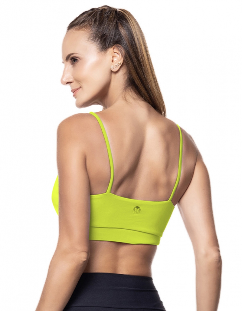 Vestem - Sports bra Cloe Yellow Neon - TOP905.ESS.C0009