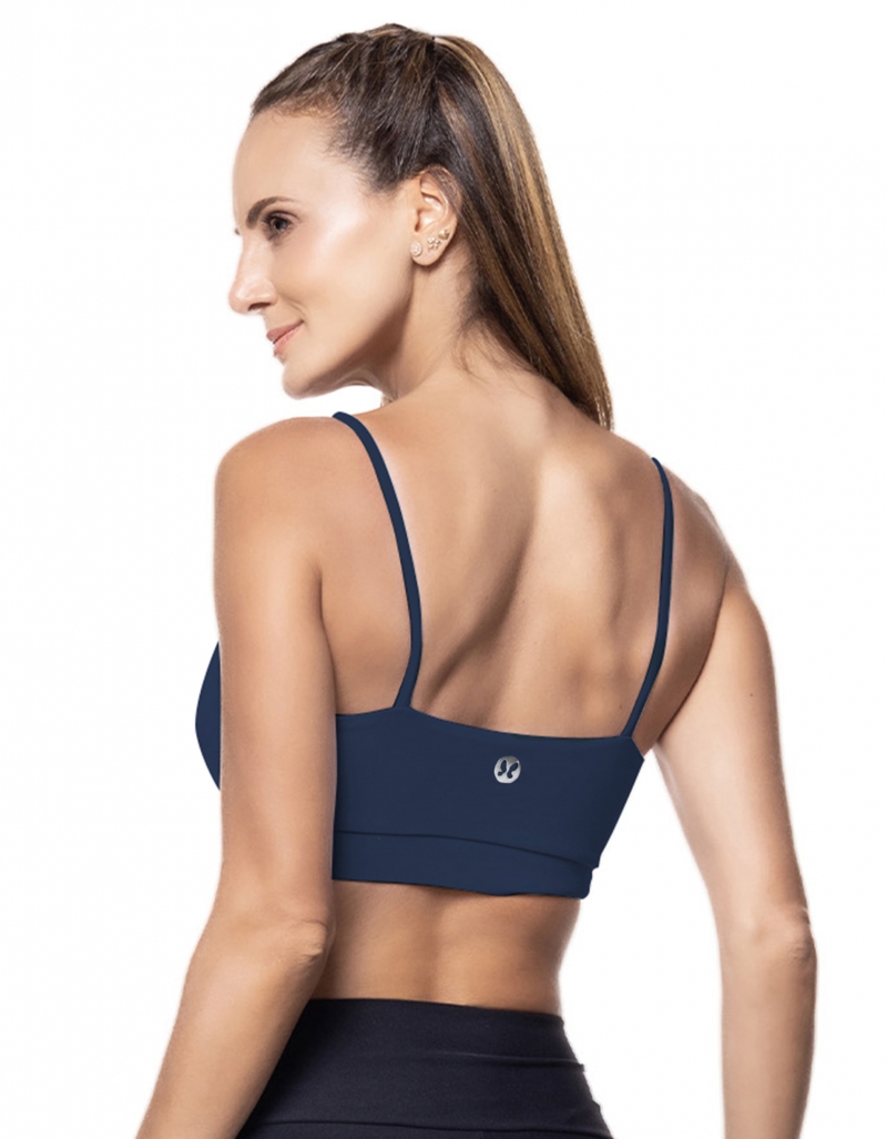 Vestem - Sports bra Cloe Marinho Darkness - TOP905.ESS.C0173