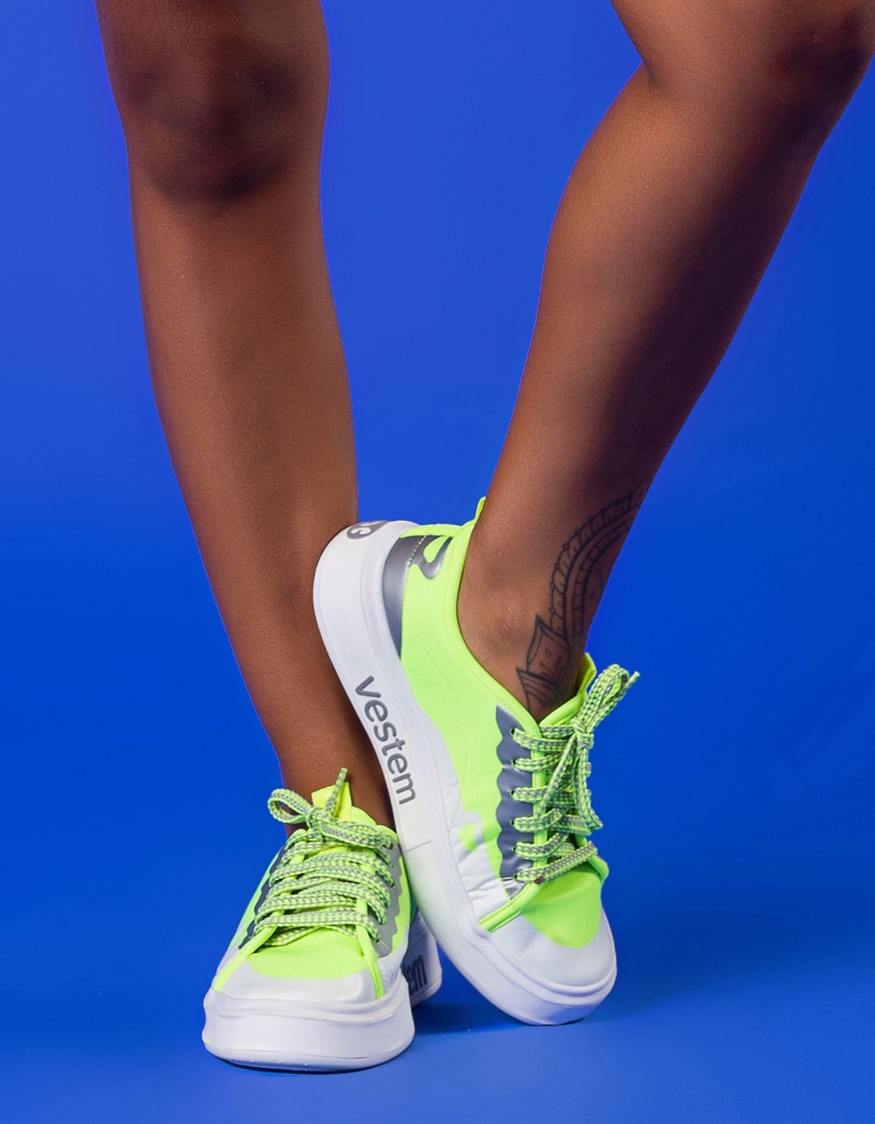 Vestem - Tenis Tarcila Amarelo Neon - TE23.C0009