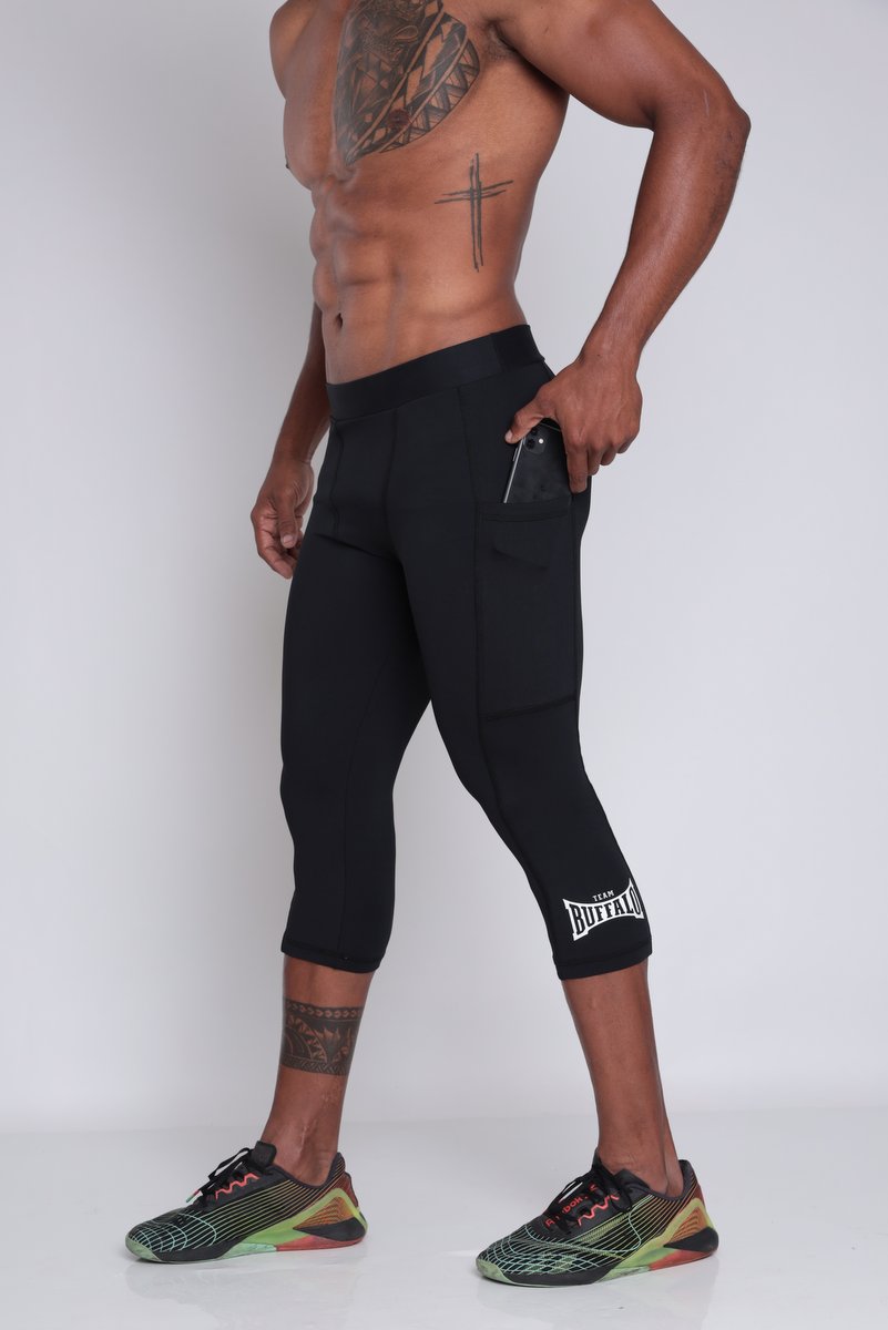 Team Buffalo - Pants Legging Mid 3/4 - 100176001