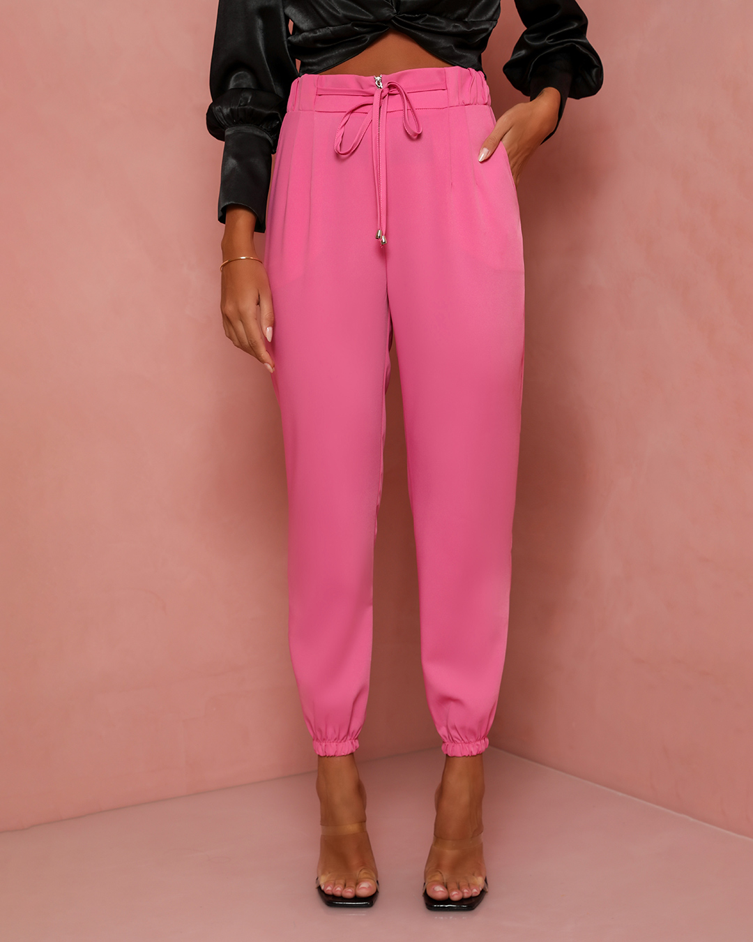 Dot Clothing - Pants Dot Clothing Jogger Pink - 1519ROSA