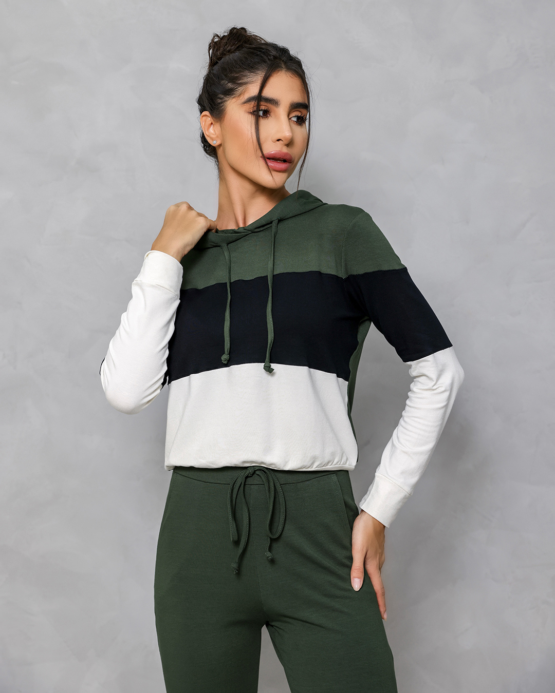 Dot Clothing - Set Dot Clothing sweat light Verde - 1688VERDE