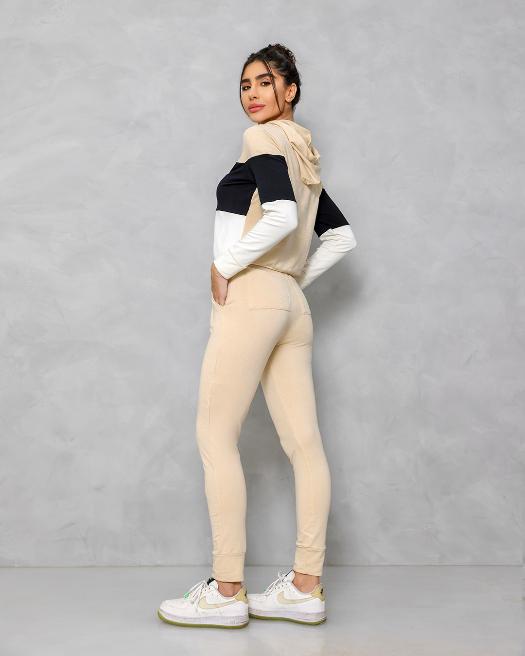 Dot Clothing - Set Dot Clothing sweat light Beige - 1688BEGE