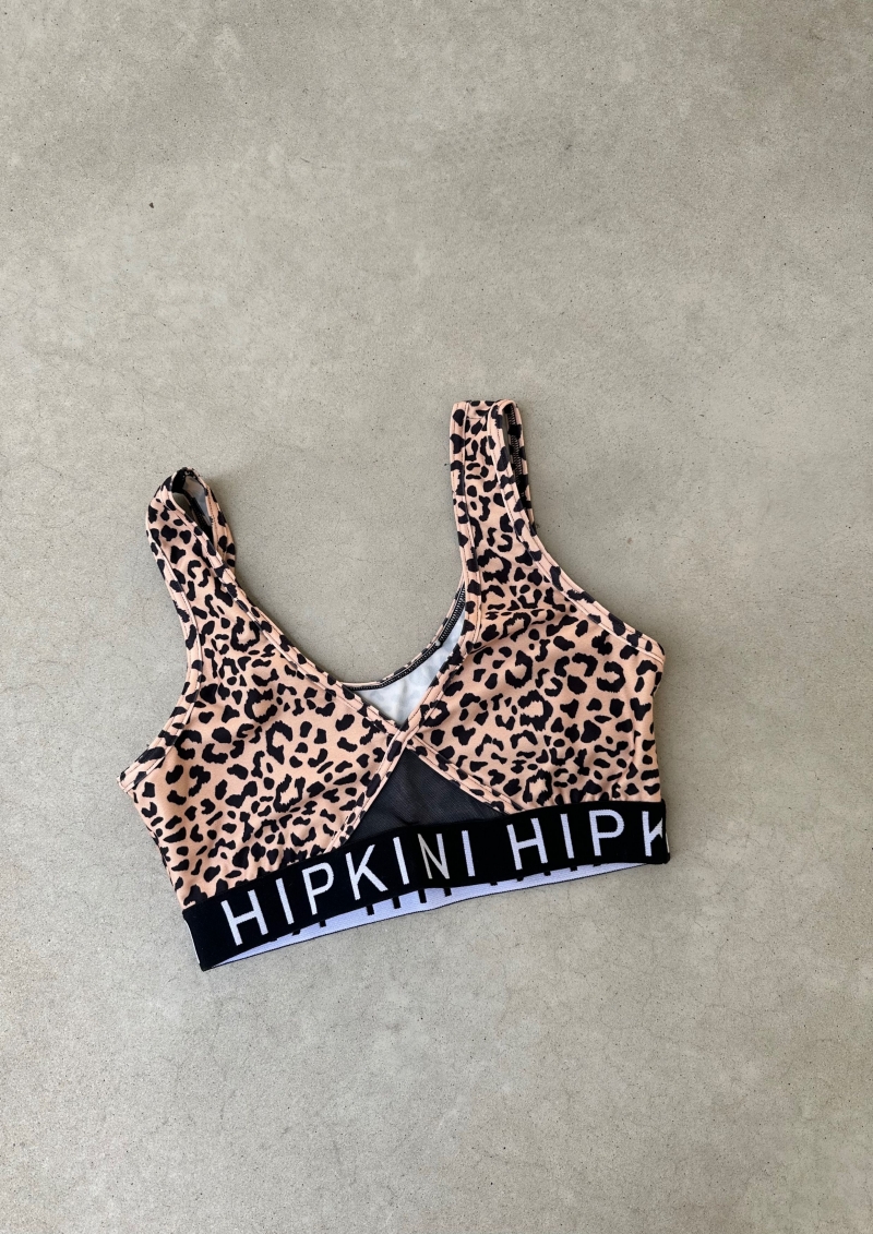 Hipkini - Top Gravity Marrom Animal Print - 3339936