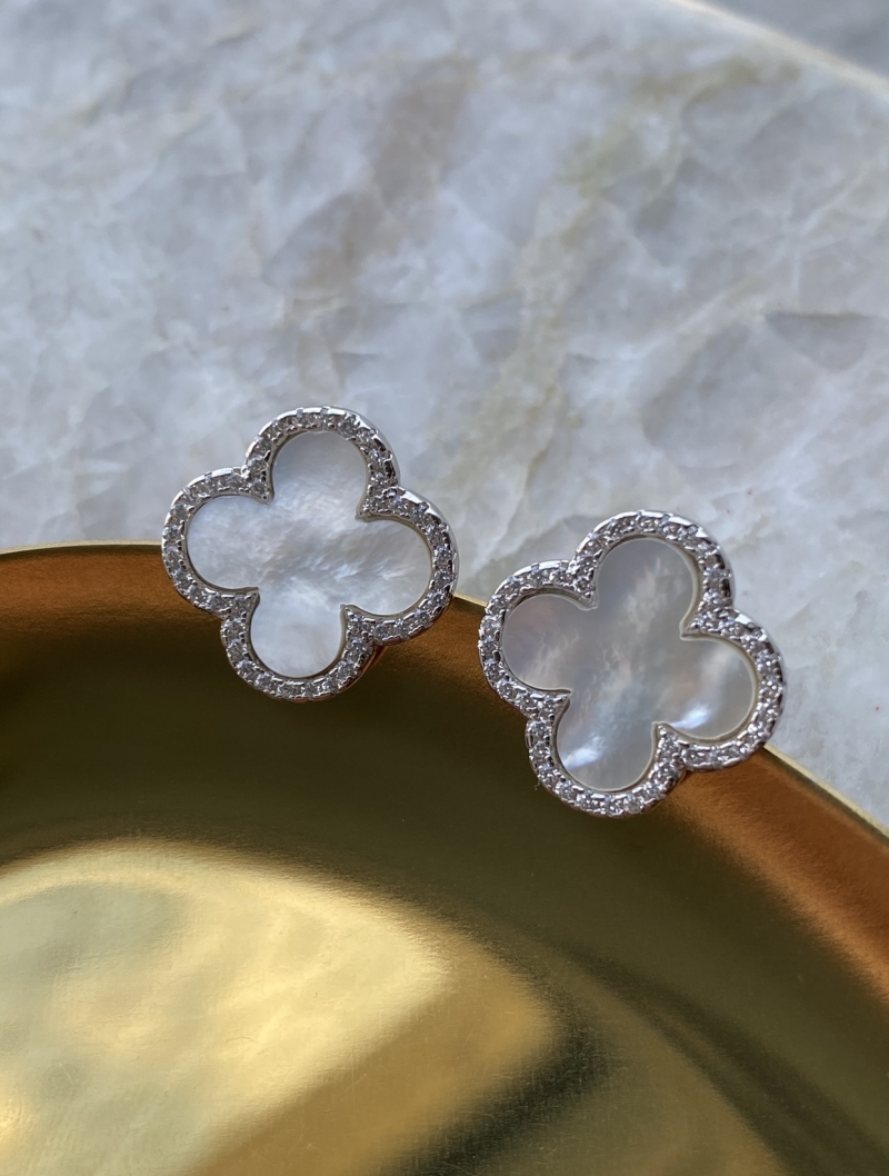 Mikabe - Earring Van Trevo Mother of Pearl Silver 925 - MK1563