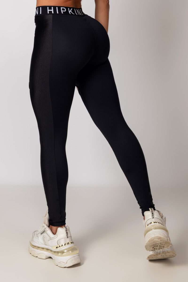 Hipkini - Black Activewear Leggings with Cutouts - 3339980