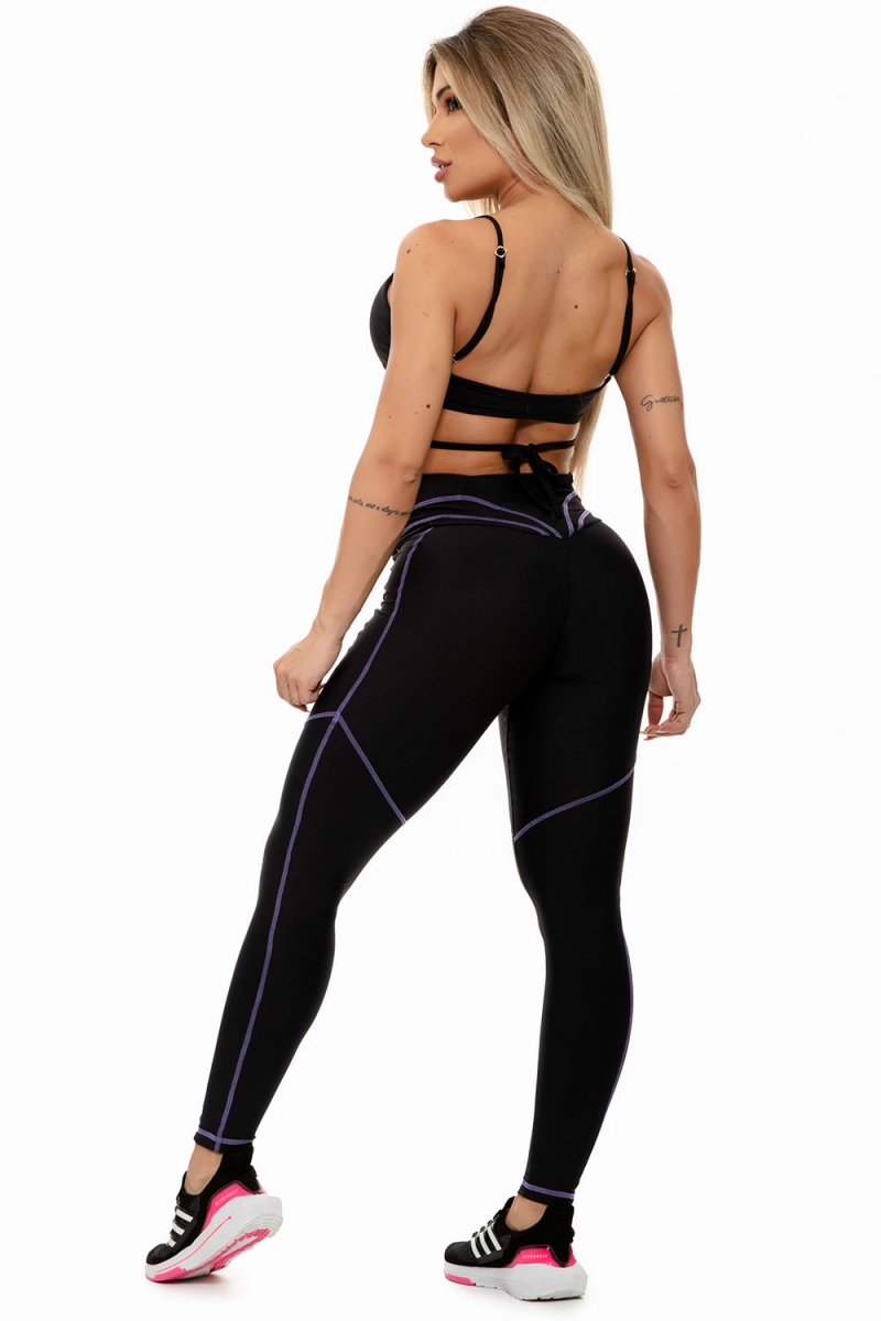 ZNG - CALÇA GYM MOVE BLACK - CIG639