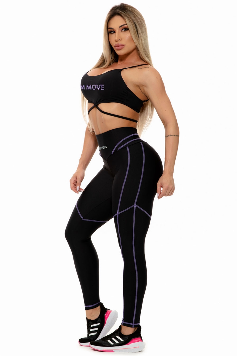 ZNG - CALÇA GYM MOVE BLACK - CIG639