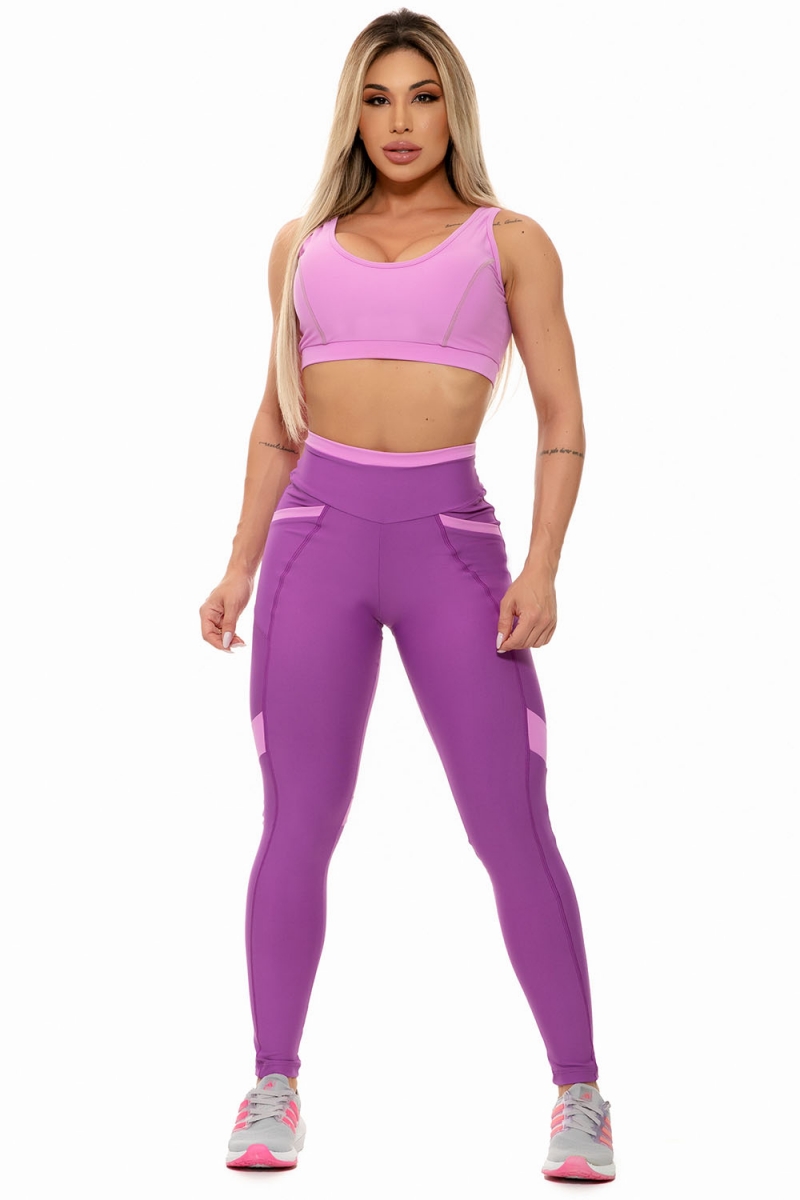 ZNG - NEAT PURPLE PANTS - CIG648