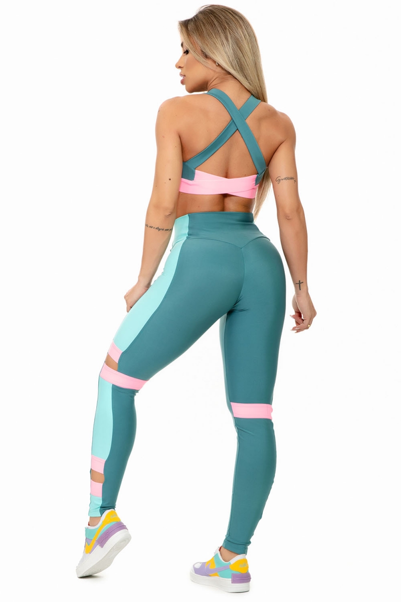 ZNG - TEAL POTION PANTS - CIG660