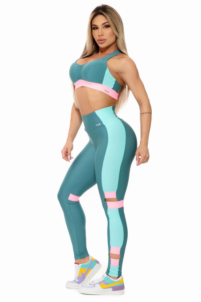 ZNG - TEAL POTION PANTS - CIG660