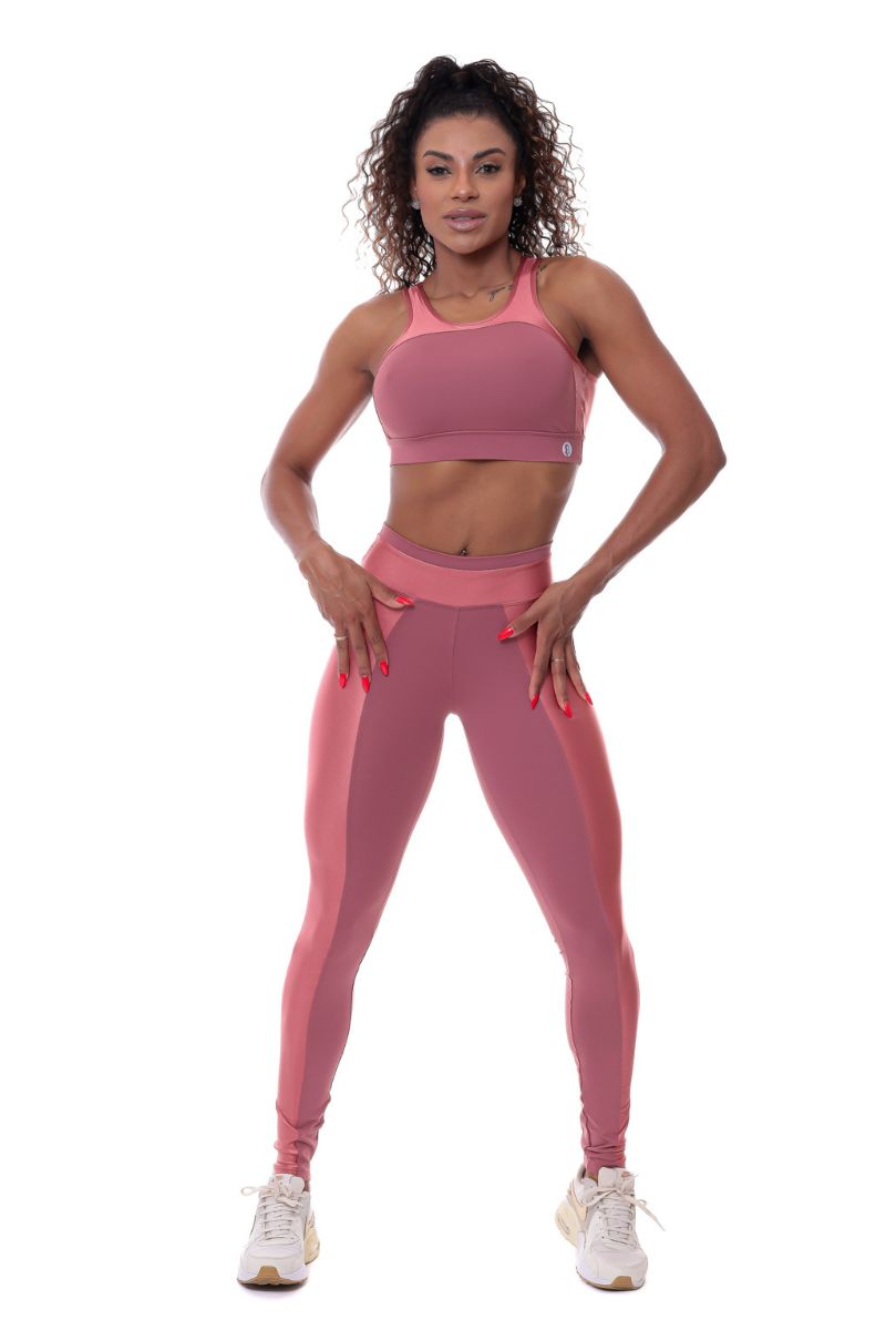 Garotafit - Conjunto Bielorrussia Rosa Matte - FCS328DMG