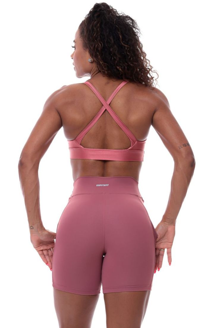 Garotafit - Conjunto Brazivile Rosa Matte - SCJ77DMG