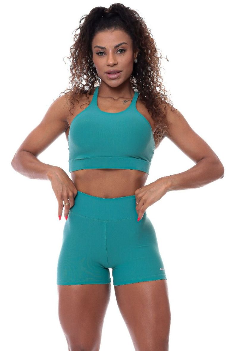 Garotafit - Conjunto Porto Novo Verde - SCJ65HG