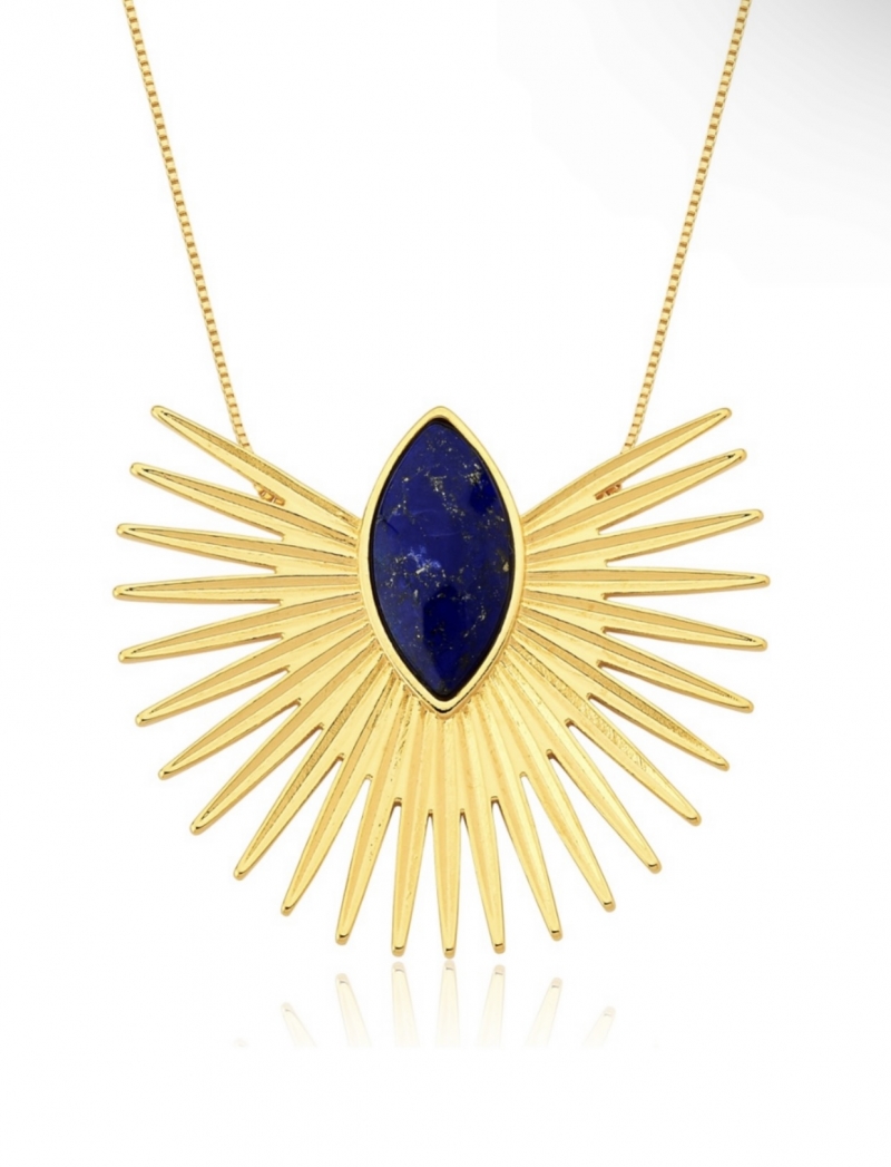 Mikabe - Necklace Gaia Lapis Lazuli - MK1605