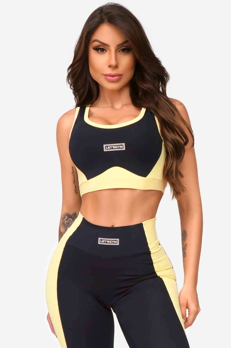 Lets Gym - Top Harmony Preto - 2020PT