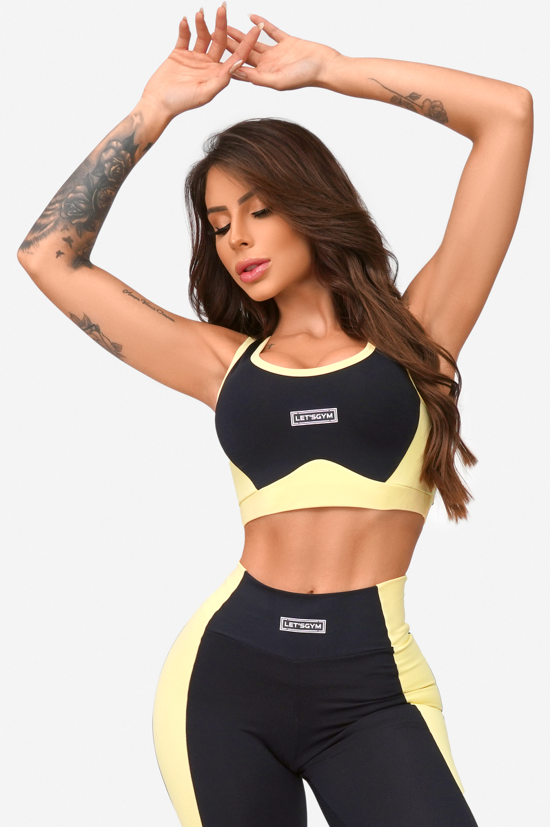 Lets Gym - Top Harmony Preto - 2020PT