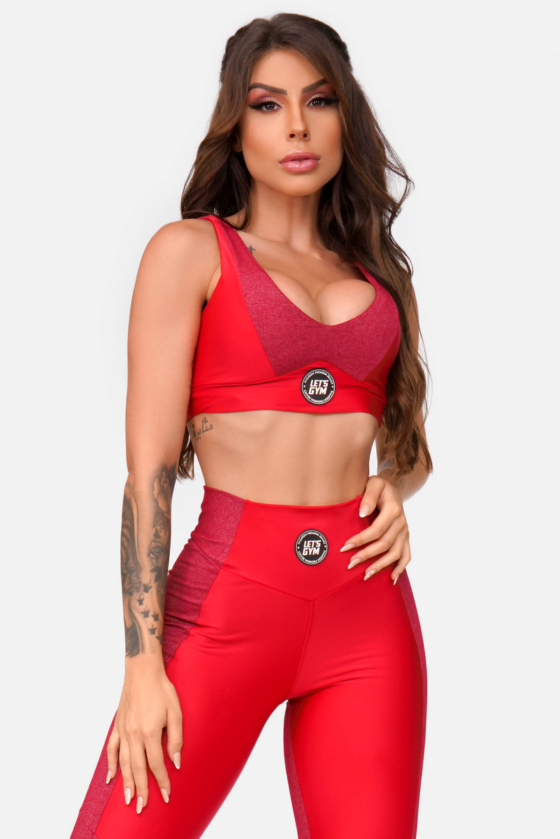 Lets Gym - Top Secret Vermelho - 2035VM