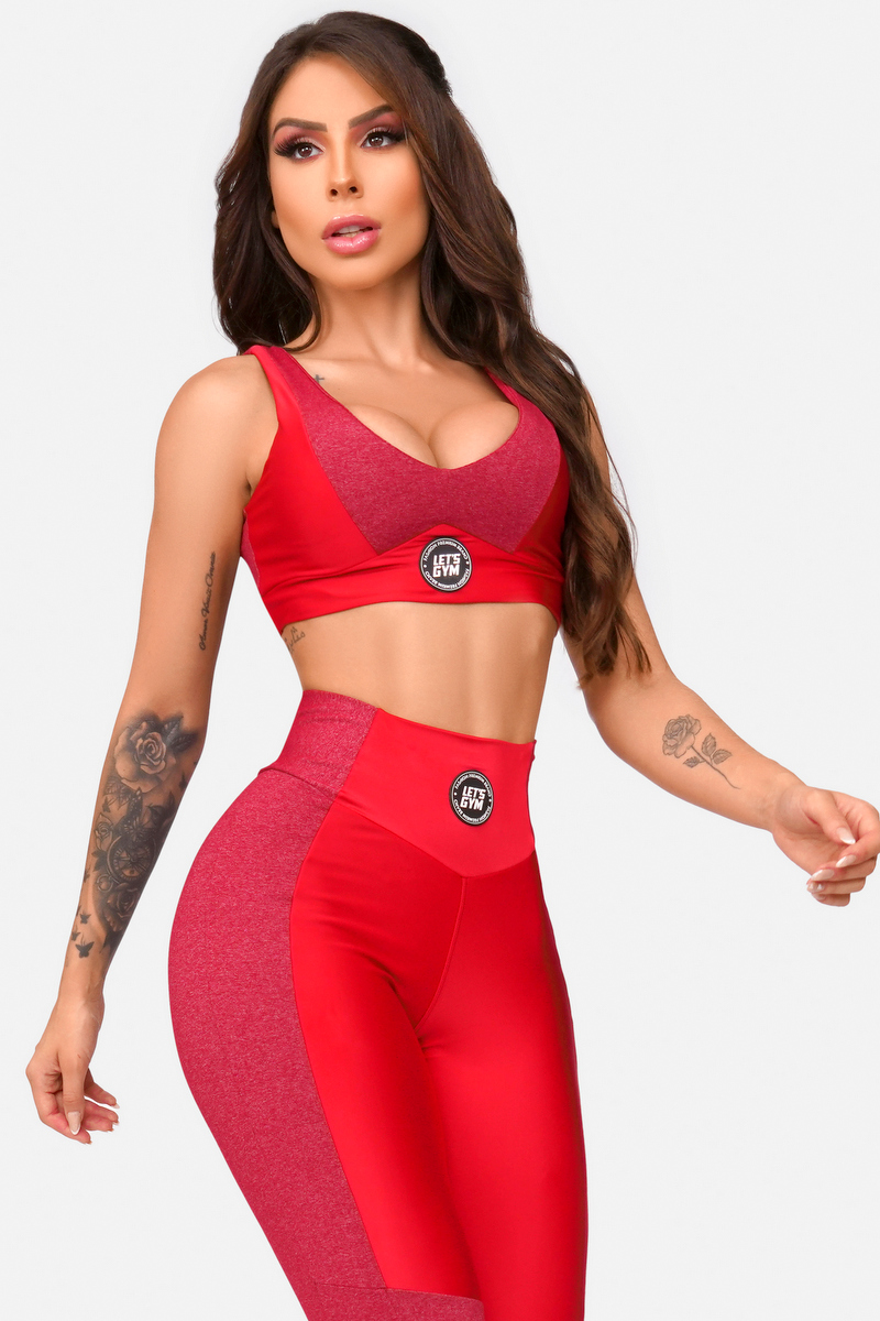 Lets Gym - Top Secret Vermelho - 2035VM