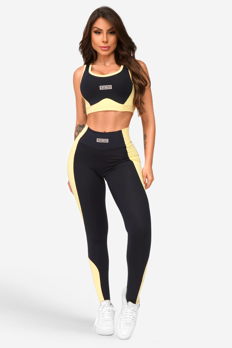 Lets Gym - Black Harmony leggings - 2021PT