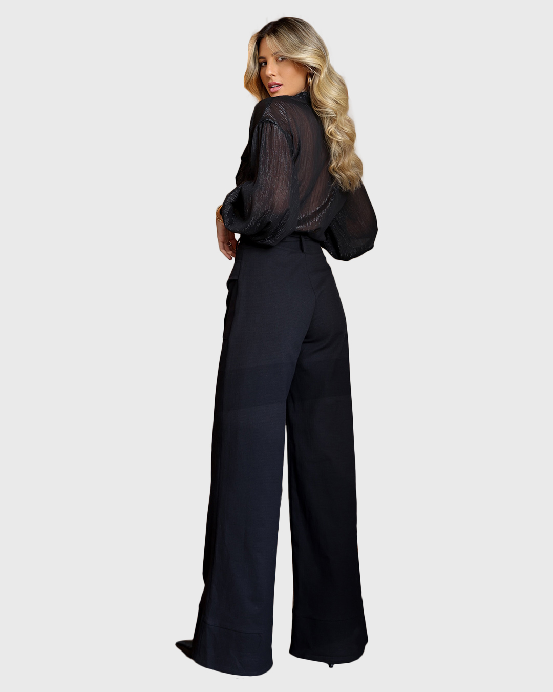 Dot Clothing - Pants Dot Clothing Pantalona with Pocket Black - 1988PRETO