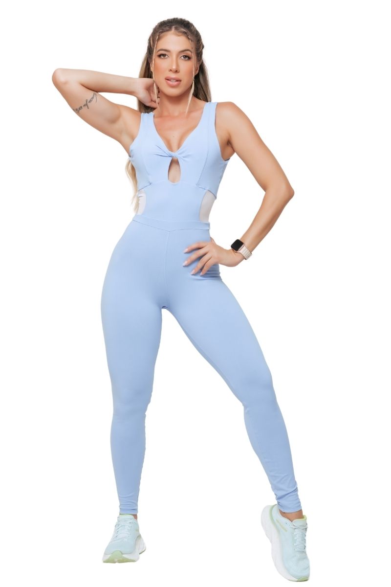 Garotafit - Blue Peridot Jumpsuit - MAC204LG