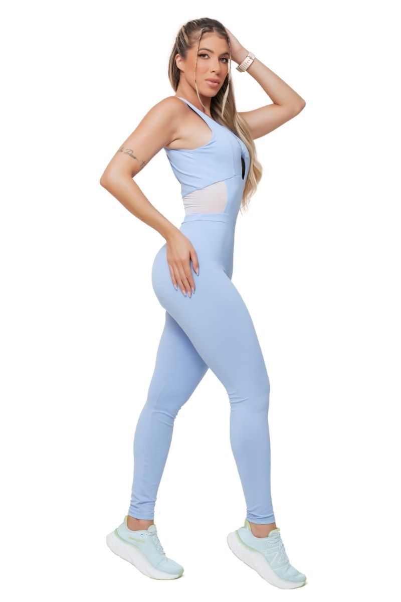 Garotafit - Blue Peridot Jumpsuit - MAC204LG