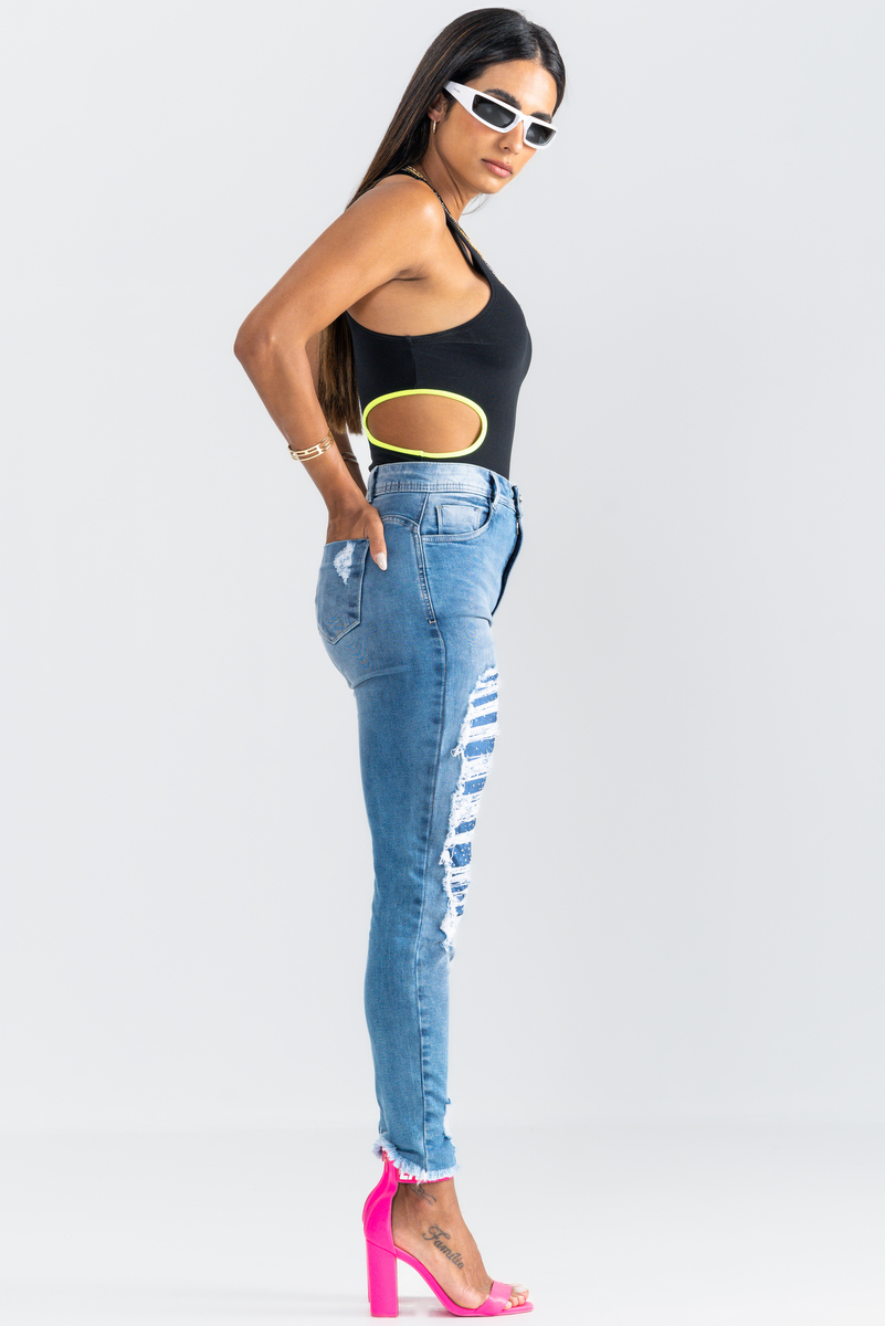 Labellamafia - Calça Jeans Lux Azul Labellamafia - 29042