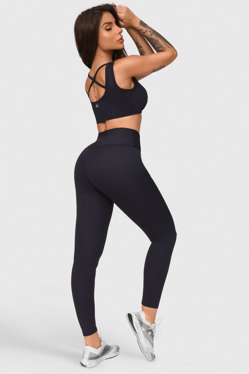 Lets Gym - Basic Explosion Black Leggings - 2024PT