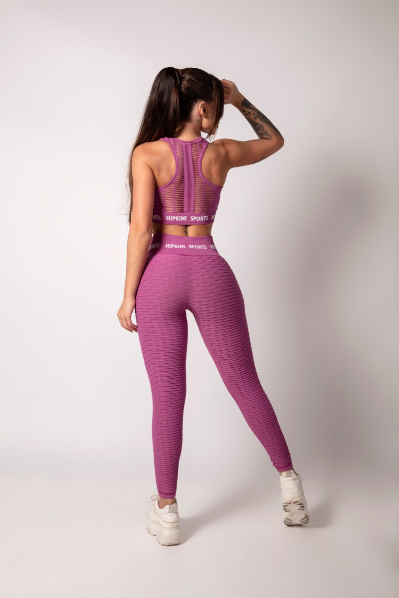 Hipkini - Legging Lately Seamless Grape Brocada - 33330012