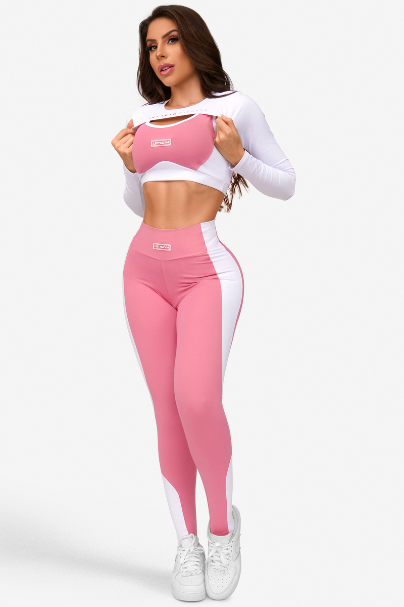 Lets Gym - Pink Harmony leggings - 2021RO