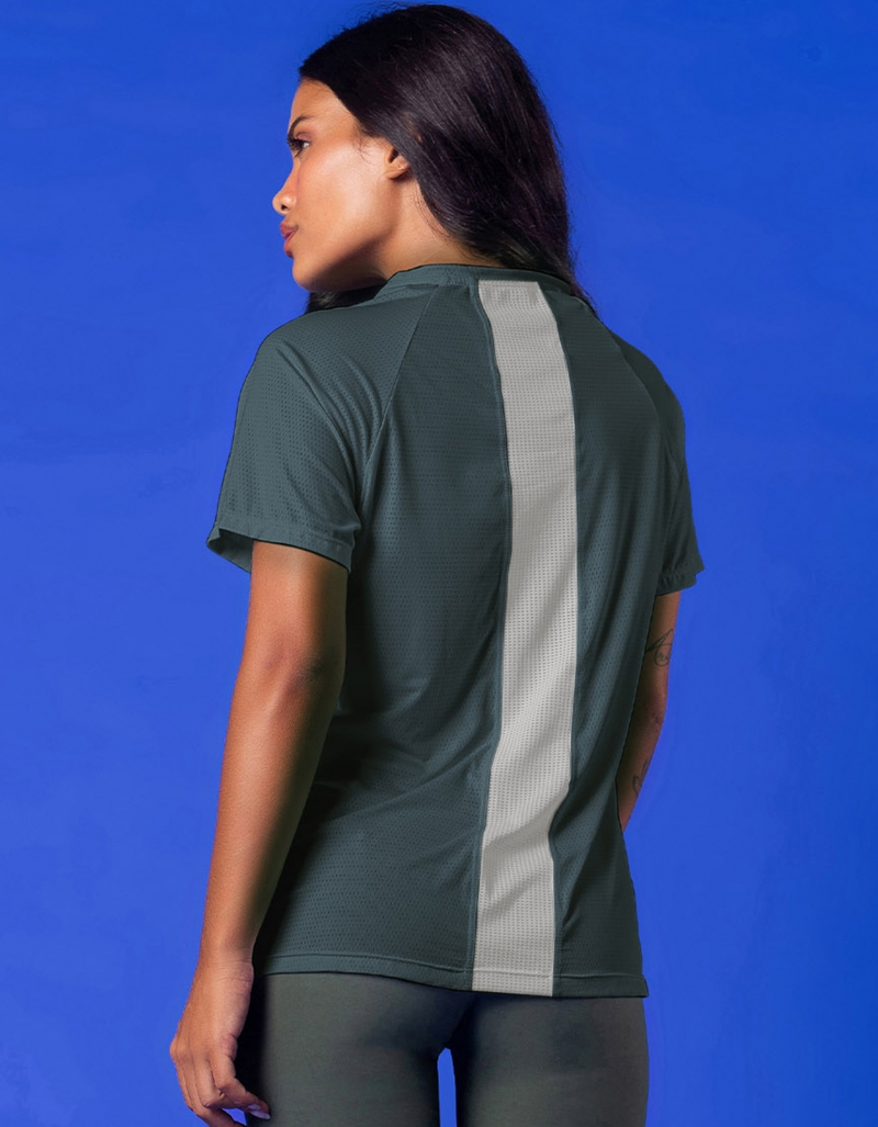 Vestem - Shirt Short Sleeve Dry Fit Berlin Green Croco - BMC660.V24.C0292