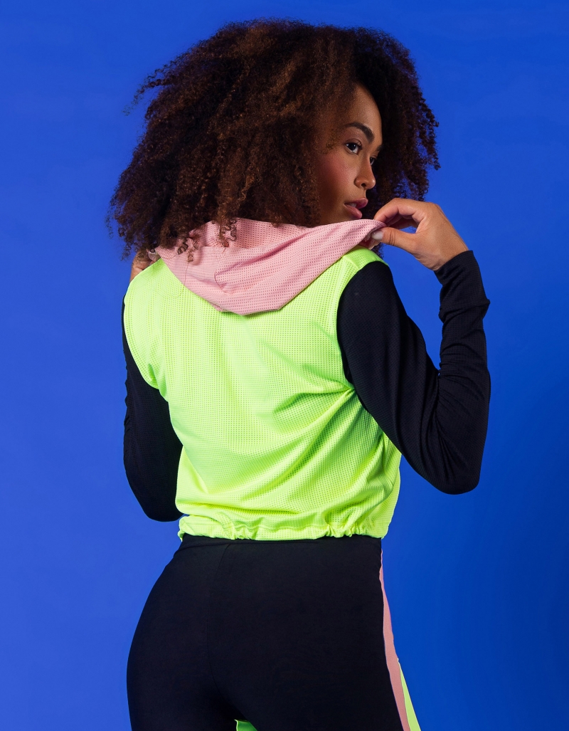 Vestem - Blusa Dry Fit Manga Longa Paris Amarelo Neon - BML441.V24.C0009