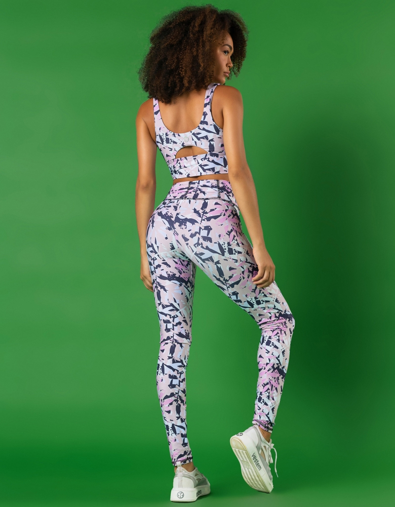 Vestem - Legging Fuso Salve Flower Abstract - FS11.V24.E1229