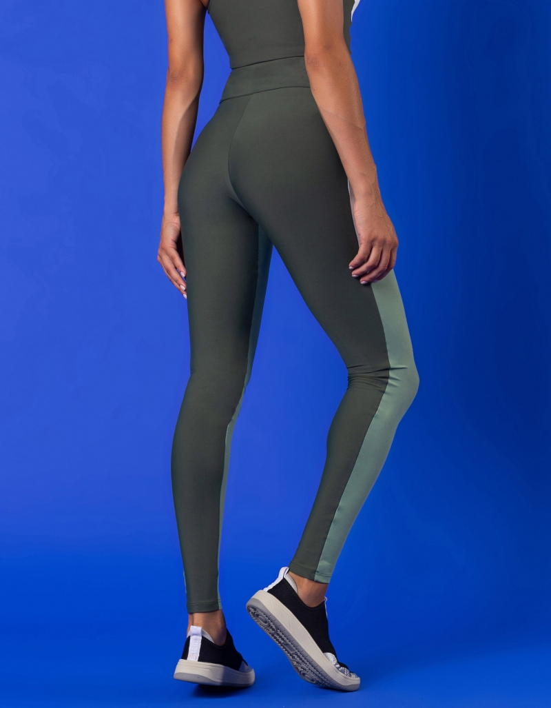 Vestem - Leggingss leggings Paris Green Croco - FS1335.V24.C0292