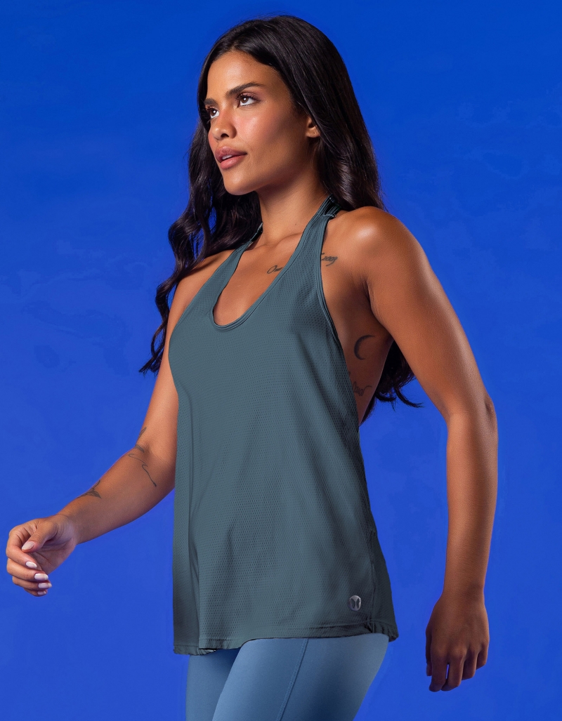 Vestem - Tank Shirt Dry Fit Clarissa Blue Galaxia - REG29.V24.C0164